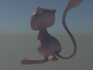 mew - modelo 3d 3D Model