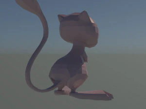 mew - modelo 3d 3D Model