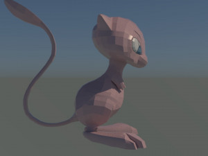 mew - modelo 3d 3D 模型