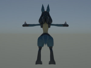 lucario - modelo 3d 3D 모델