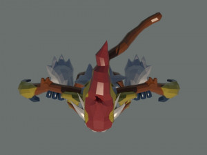 infernape - modelo 3d 3D Модель