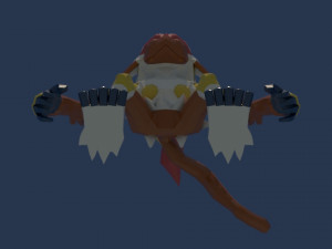 infernape - modelo 3d 3D Модель
