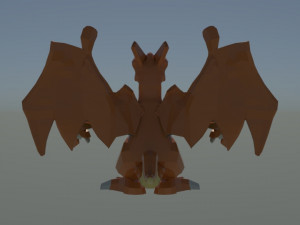 charizard - modelo 3d Model 3D