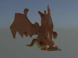 charizard - modelo 3d Model 3D