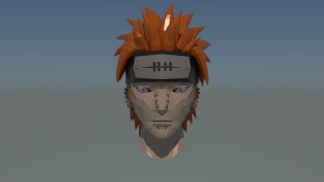 pain yahiko - modelo 3d Modelo 3D .c4d .max .obj .3ds .fbx .stl .blend 