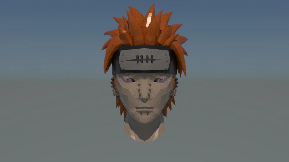 pain yahiko - modelo 3d 3D Model .c4d .max .obj .3ds .fbx .stl .blend 