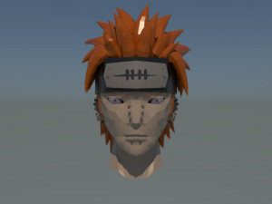 pain yahiko - modelo 3d 3D Model