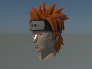 pain yahiko - modelo 3d 3D Model