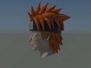 pain yahiko - modelo 3d 3D Model