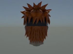 pain yahiko - modelo 3d 3D Model