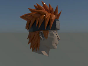 pain yahiko - modelo 3d 3D Model