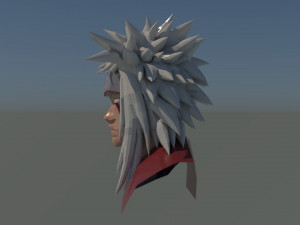 jiraiya Modello 3D