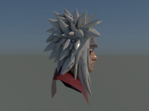 jiraiya Modello 3D