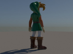 link - the legend of zelda 3D 모델