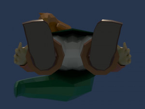 link - the legend of zelda 3D 모델