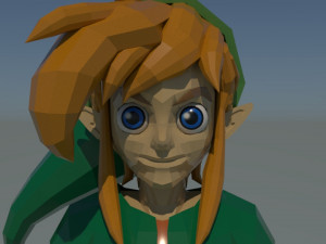 link - the legend of zelda 3D 모델