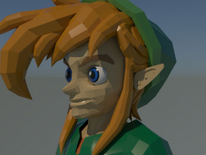 link - the legend of zelda 3D 모델