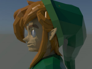 link - the legend of zelda 3D 모델