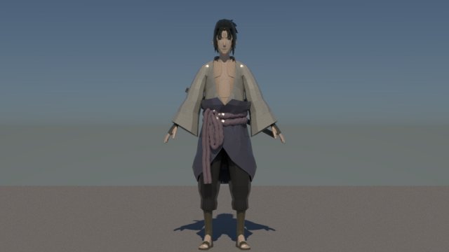 sasuke hebi Modèle 3D .c4d .max .obj .3ds .fbx .stl .blend 