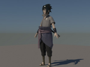 sasuke taka Modelo 3D