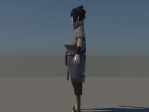 Sasuke Taka 3D Modell