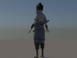 sasuke taka Modelo 3D
