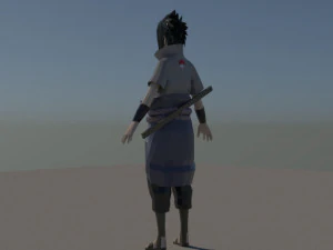 Sasuke Taka 3D Modell