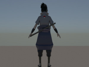 sasuke taka Modelo 3D
