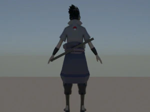 Sasuke Taka 3D Modell