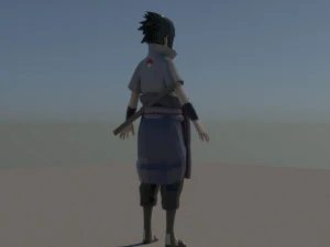 Sasuke Taka 3D Modell