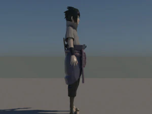 Sasuke Taka 3D Modell