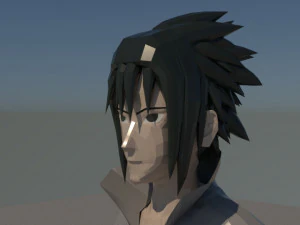 Sasuke Taka 3D Modell
