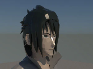 Sasuke Taka 3D Modell