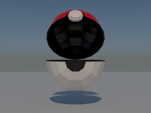 pokeball Modello 3D