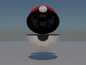 pokeball Modello 3D