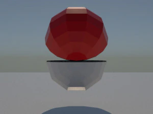 pokeball Modello 3D