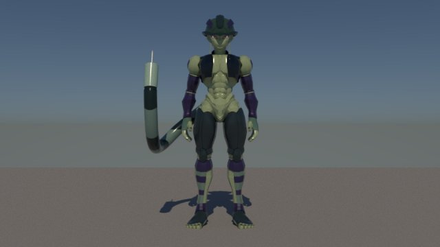 meruem 3D Modell .c4d .max .obj .3ds .fbx .stl .blend 