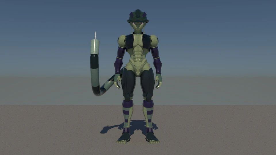 meruem 3D Model .c4d .max .obj .3ds .fbx .stl .blend 