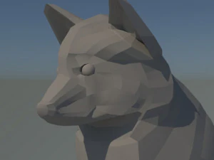 shiba inu dog 3D Model