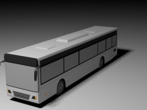 city bus 3D Модель