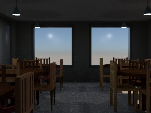 mini center coffee Modelo 3D