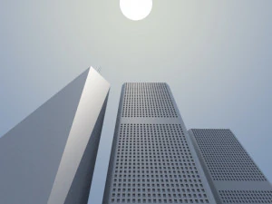 COMPLEXO WTC ANTIGO E NOVO Modelo 3D