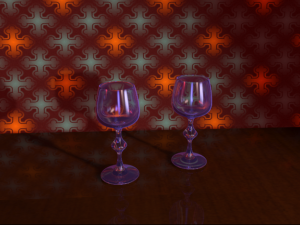 wineglasses 3D मॉडल