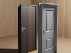 आंतरिक दरवाज़ा 3D मॉडल