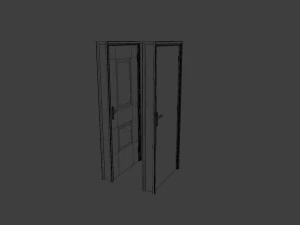 internal door 3D Model