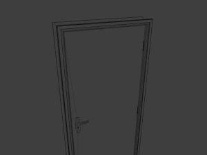 internal door 3D Model