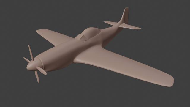 p51 3D Model .c4d .max .obj .3ds .fbx .stl .blend 
