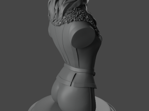 yennefer witcher 3 bust print ready stl 3D Print Model