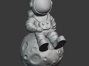 Free STL file Moon Bot - Print in Place / No supports / Easy・3D printing  idea to download・Cults