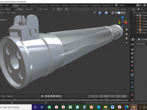 Silencer-vss 3D-Modell